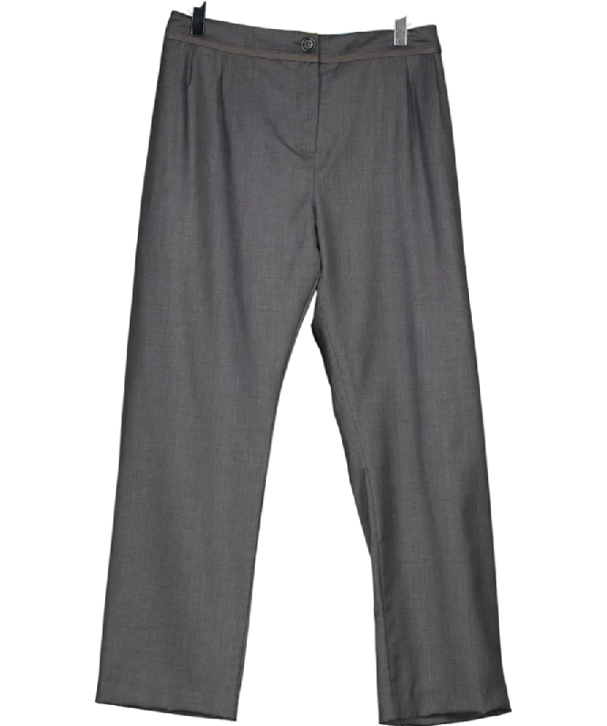 Women's Guernsey SweatersBoden Grey Slim Wool Chino Trouser UK 18