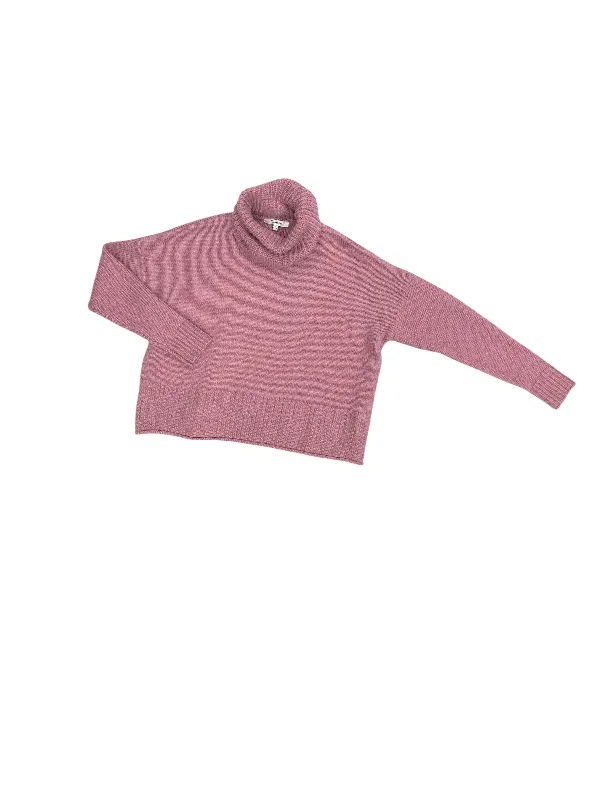 Women's Lapel Collar SweatersSweater By Madewell In Purple, Size: Xs