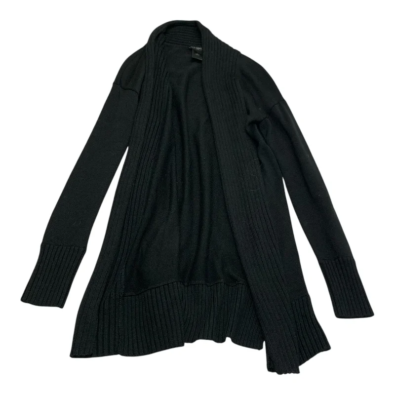 Women's Wide Collar SweatersSweater Cardigan By Ann Taylor In Black, Size: Xs