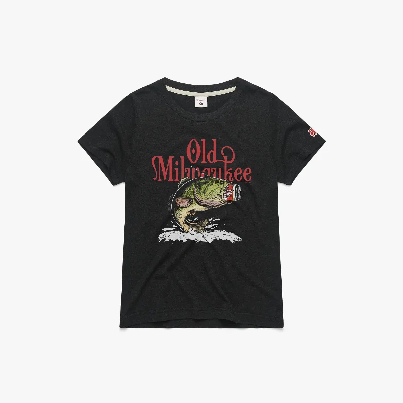 Women's Blouse with HoodWomen's Old Milwaukee Fishing