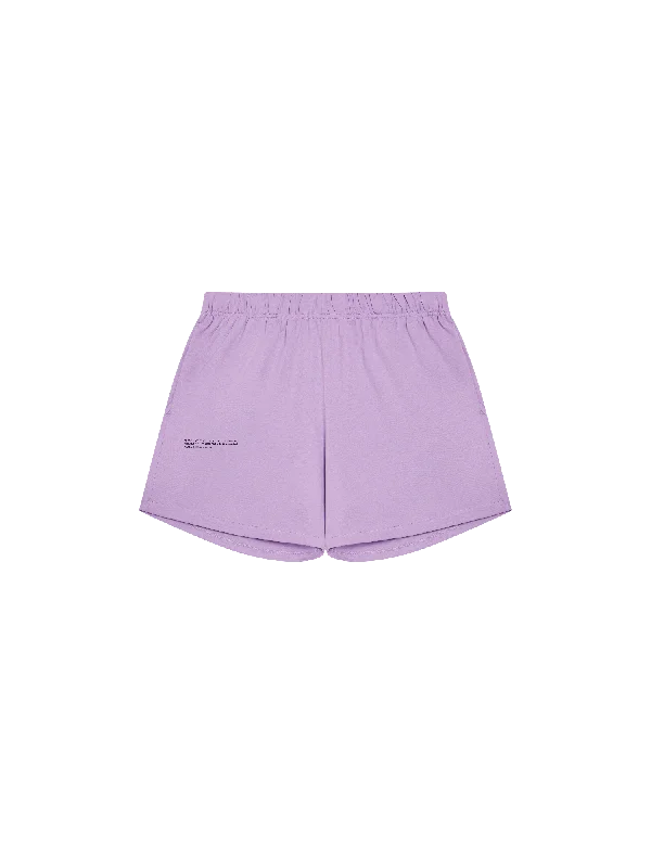 women's pajamas for lounging around the houseWomens Organic Cotton Pajama Loose Shorts—orchid purple