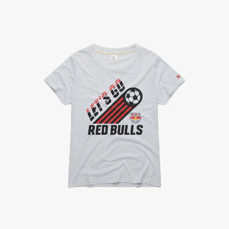 Women's Blouse with Lapel CollarWomen's New York Red Bulls Let's Go