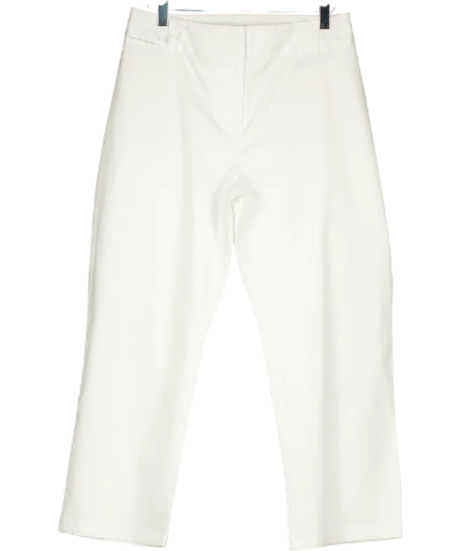 Women's Fine Gauge SweatersBoden White Cotton Capri Trouser UK 20