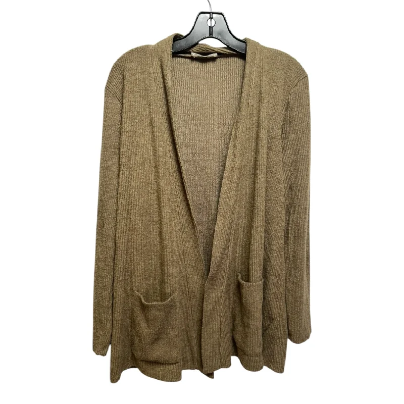 Women's Cashmere SweatersSweater Cardigan By Zenana Outfitters In Brown, Size: Xl