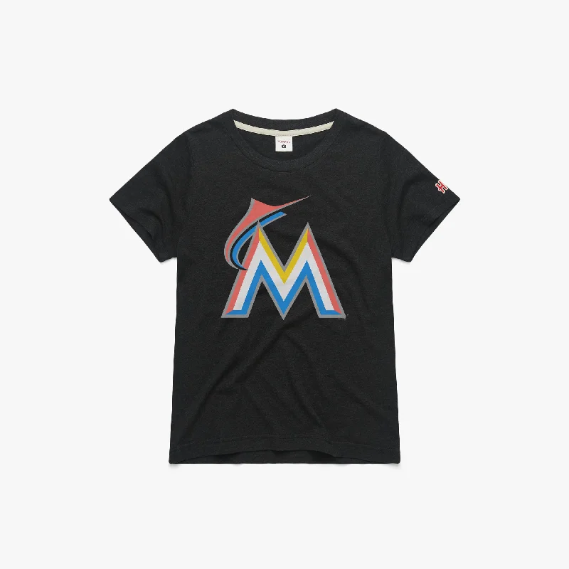 Women's Blouse for OfficeWomen's Miami Marlins '17