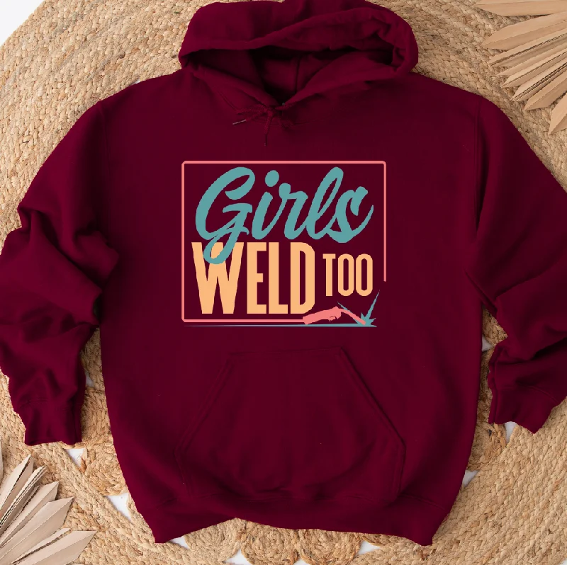 Women's Hooded CardiganGirls Weld Too Hoodie (S-3XL) Unisex - Multiple Colors! (Copy)