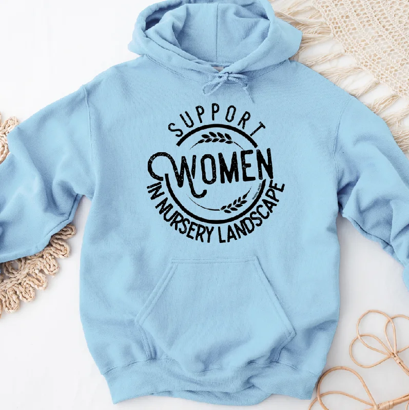 Women's Hooded Sweatshirts with Cozy FabricSupport Women in Nursery Landscape Hoodie (S-3XL) Unisex - Multiple Colors!