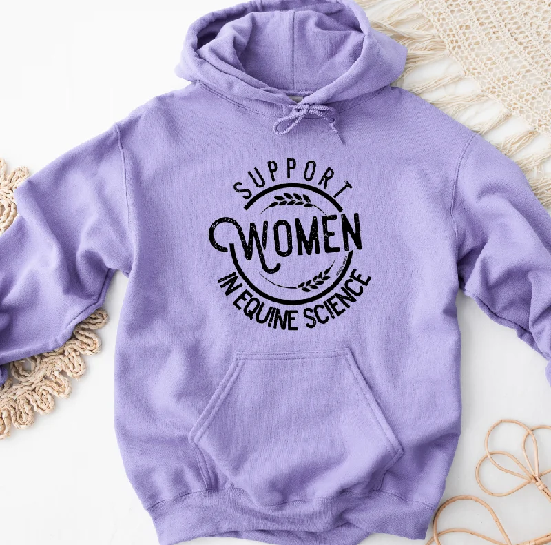 Women's Hooded Sweatshirts with Side PocketsSupport Women in Equine Science Hoodie (S-3XL) Unisex - Multiple Colors!