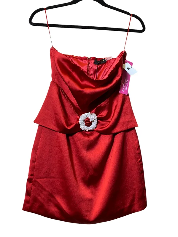 Women's Round-Neck DressesDress Party Short By Ramy Brook In Red, Size: Xs