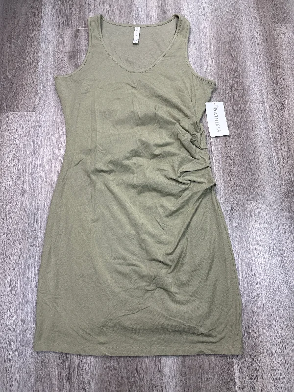 Women's Shawl Collar DressesDress Casual Maxi By Athleta In Green, Size: Xl