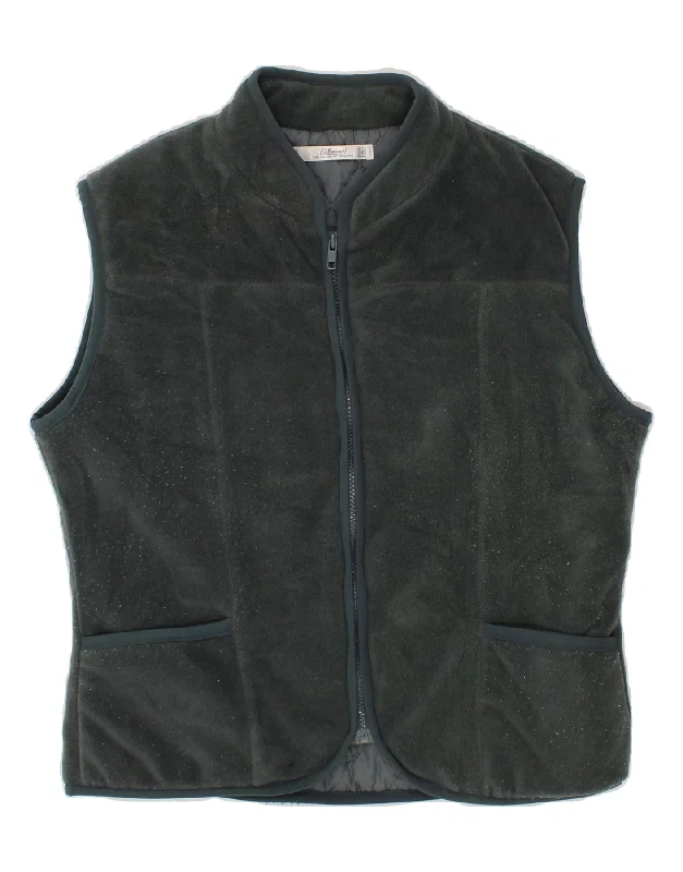 Stylish Women's CoatsST. BERNARD Womens Fleece Gilet UK 14 Medium Grey Polyester