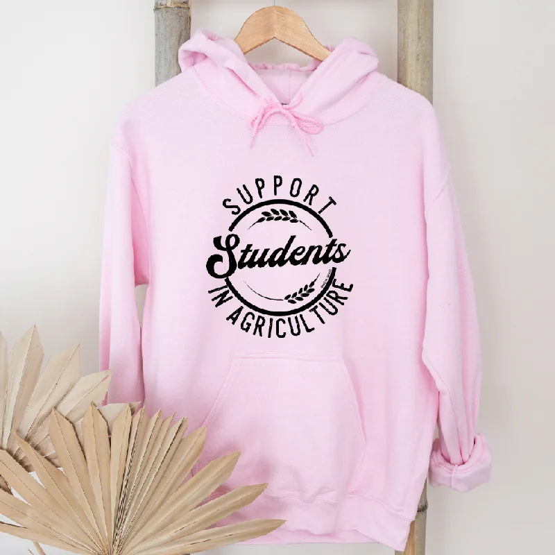 Women's Hooded Sweatshirts with Velvet LiningSupport Students in Agriculture Hoodie (S-3XL) Unisex - Multiple Colors!