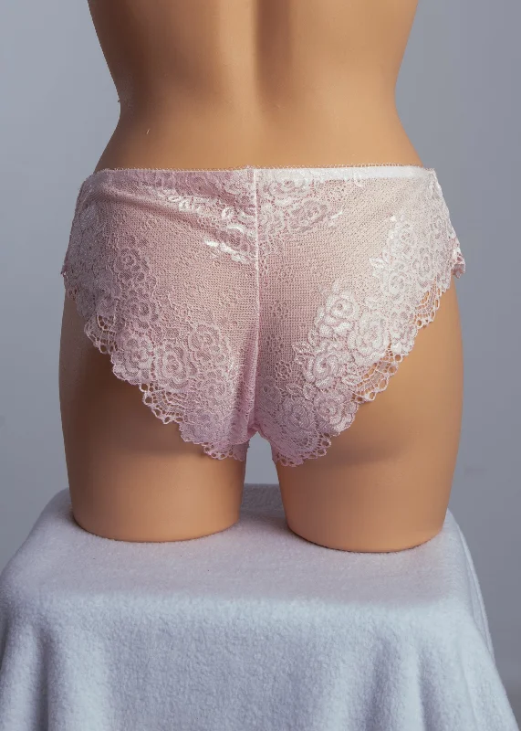 tulle overlay thong panties for a romantic lookRuby Tanga