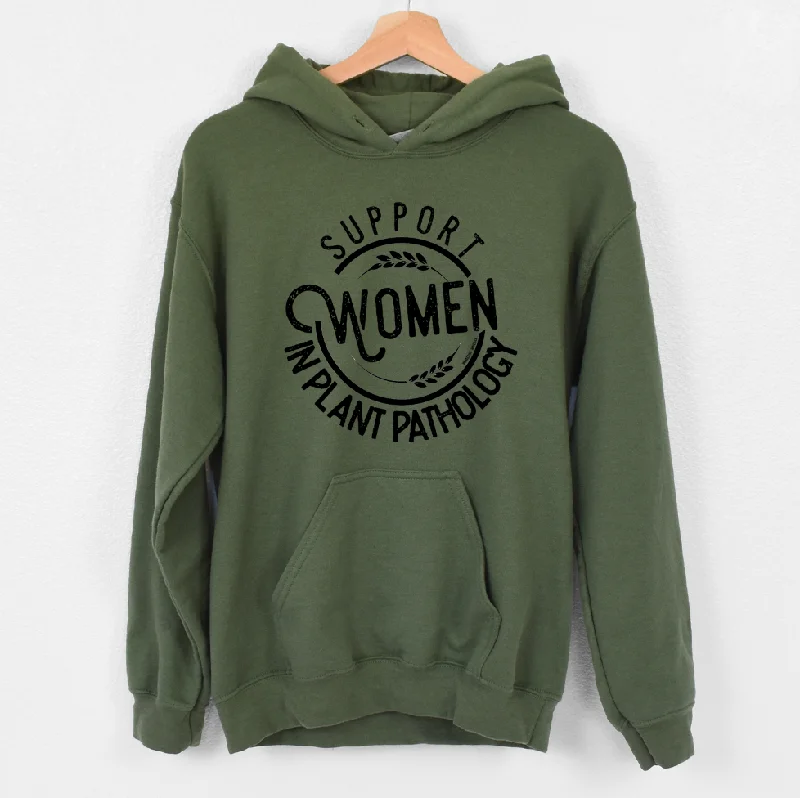 Women's Hooded Sweatshirts with Side PocketsSupport Women in Plant Pathology Hoodie (S-3XL) Unisex - Multiple Colors!