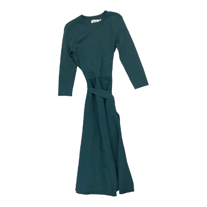 Women's Rounded-Neck DressesDress Casual Maxi By Eliza J In Green, Size: M