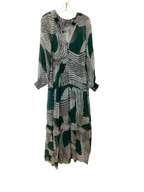 Women's U-Shaped Collar DressesDress Casual Maxi By Anthropologie In Green, Size: M