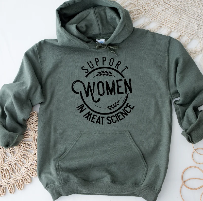 Women's Hooded Sweatshirts with Non-Stretch WaistSupport Women in Meat Science Hoodie (S-3XL) Unisex - Multiple Colors!