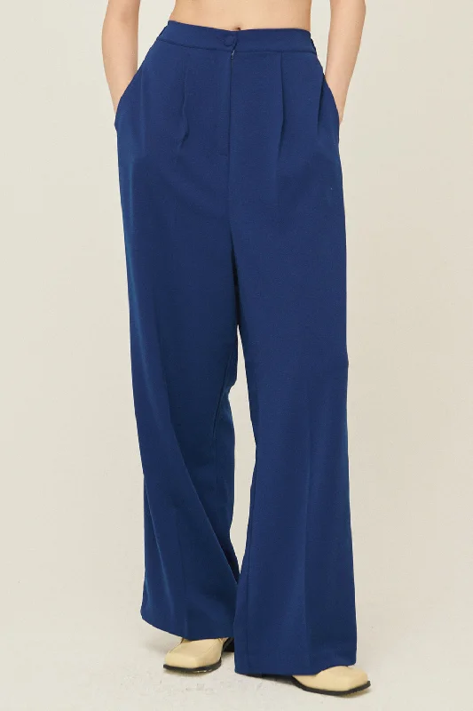 Women's Jodhpurs with V-Shaped HemJania High Wide Leg Pants