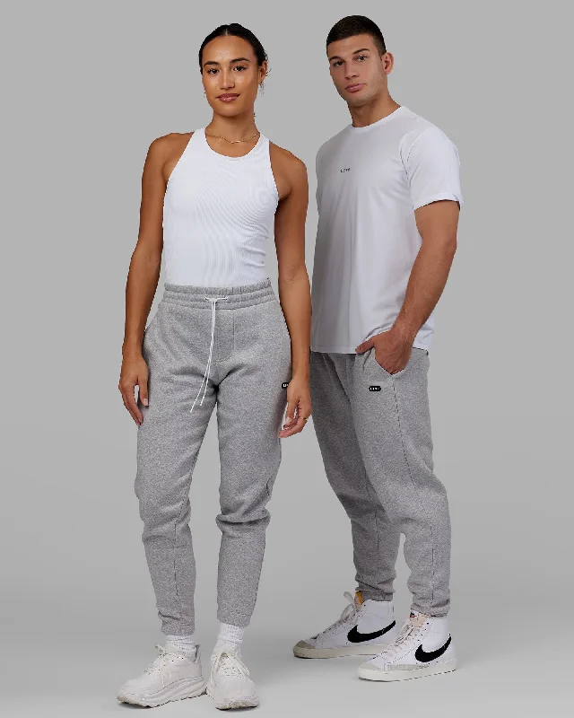 Women's Jodhpurs with PocketsUnisex Capsule Joggers - Lt Grey Marl