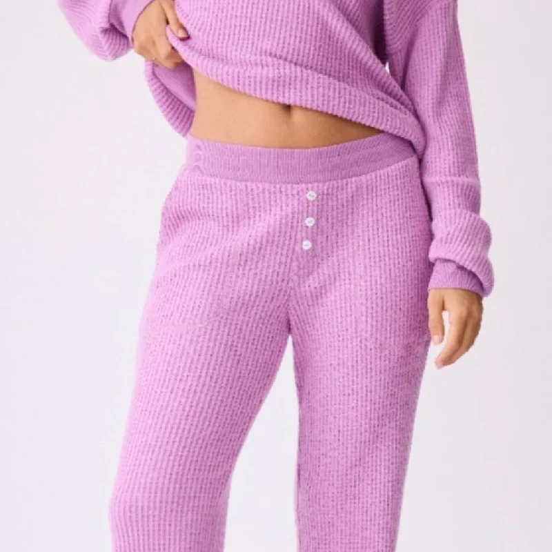 women's pajamas with a whimsical charmP.J. Salvage Seeing Stripes Waffle Pant