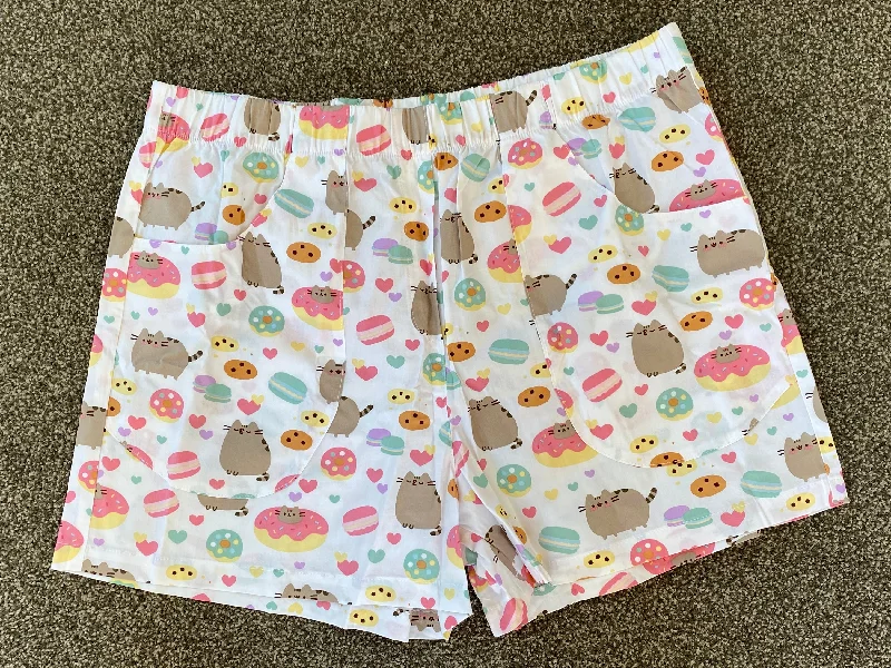 women's pajamas for travelMoeraki Shorties - Pusheen Cat