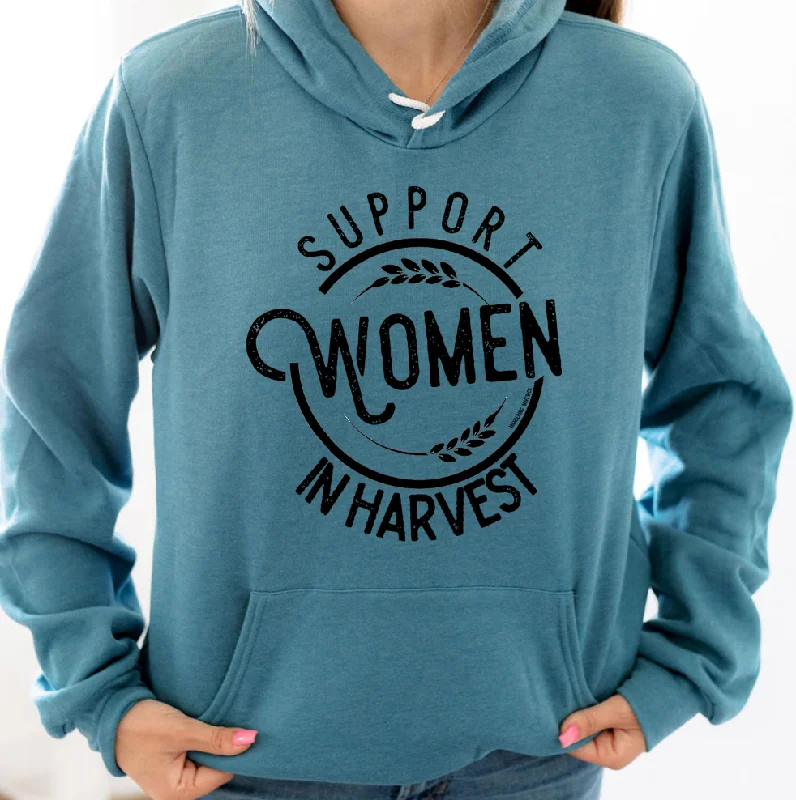 Women's Hooded Sweatshirts with PocketsSupport Women in Harvest Hoodie (S-3XL) Unisex - Multiple Colors!