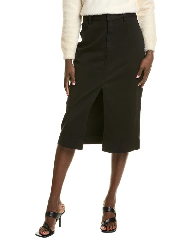 Women's Button-Up SkirtsEnza Costa Soft Touch Skirt