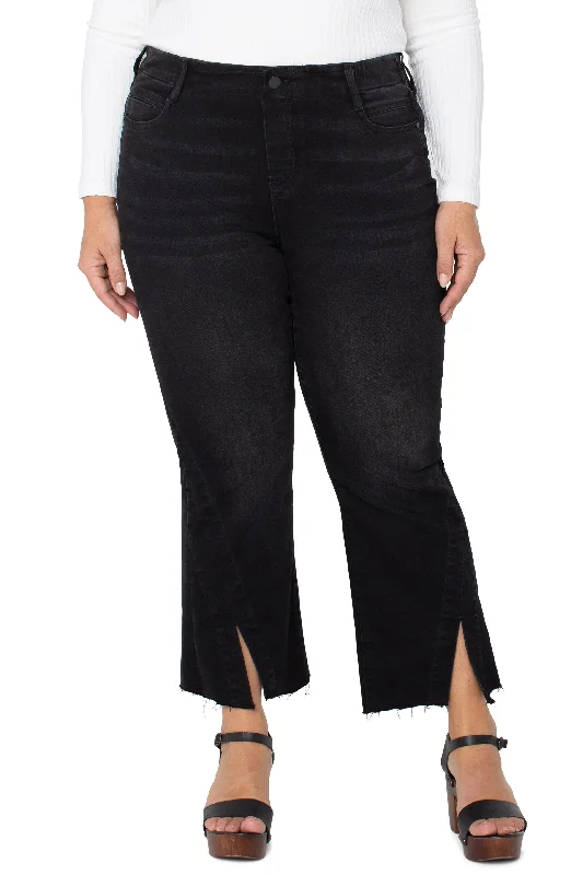 Women's Jodhpurs with Narrow CollarTHE GIA GLIDER® CROP FLARE TWISTED SEAM