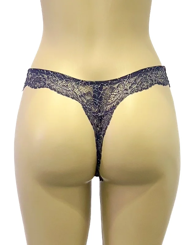 floral print hipster panties with a stretchable and breathable fabricStarlight Thong