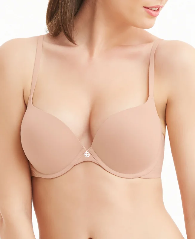 plus-size underwire bra with wide strapsAllure Light Push Up Bra