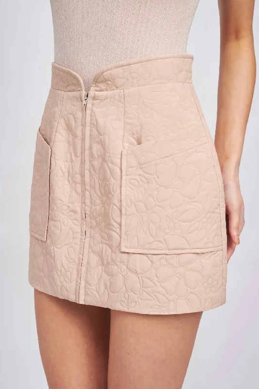 Women's Fall SkirtsJournee Mini Skirt In Peony