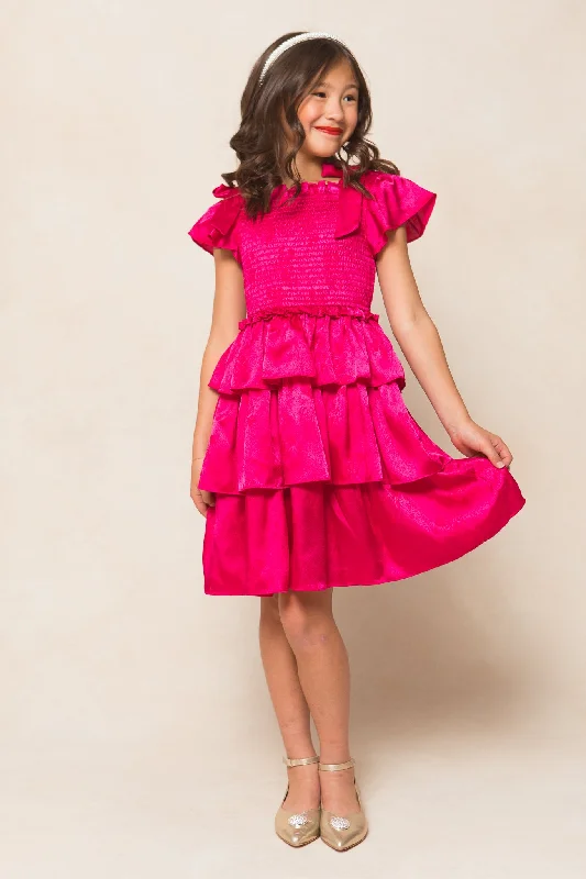 Women's Sweetheart Collar DressesMini Alana Dress in Pink