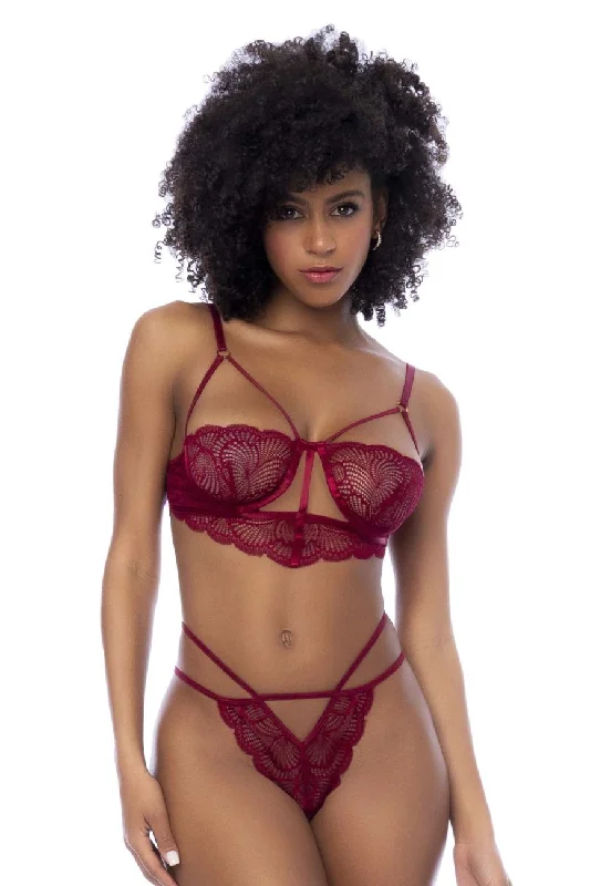 wireless mastectomy bra with soft cupsMapale 8878 Two Piece Set Color Rosewood