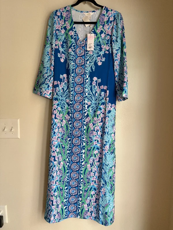 Women's Midi DressesDress Party Long By Lilly Pulitzer In Multi-colored, Size: 2