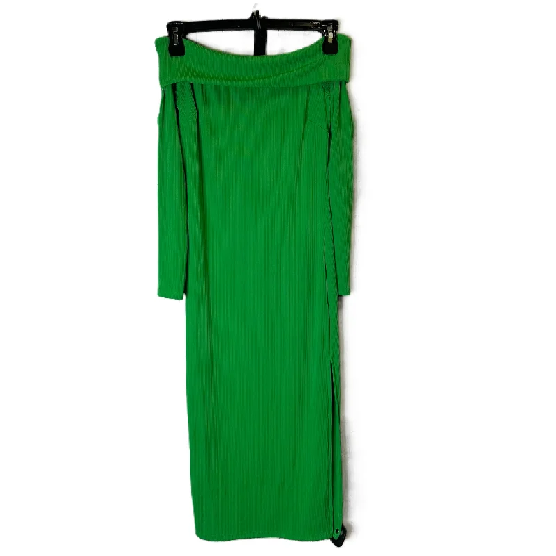 Women's High-Low DressesDress Casual Maxi By Haute Monde In Green, Size: S