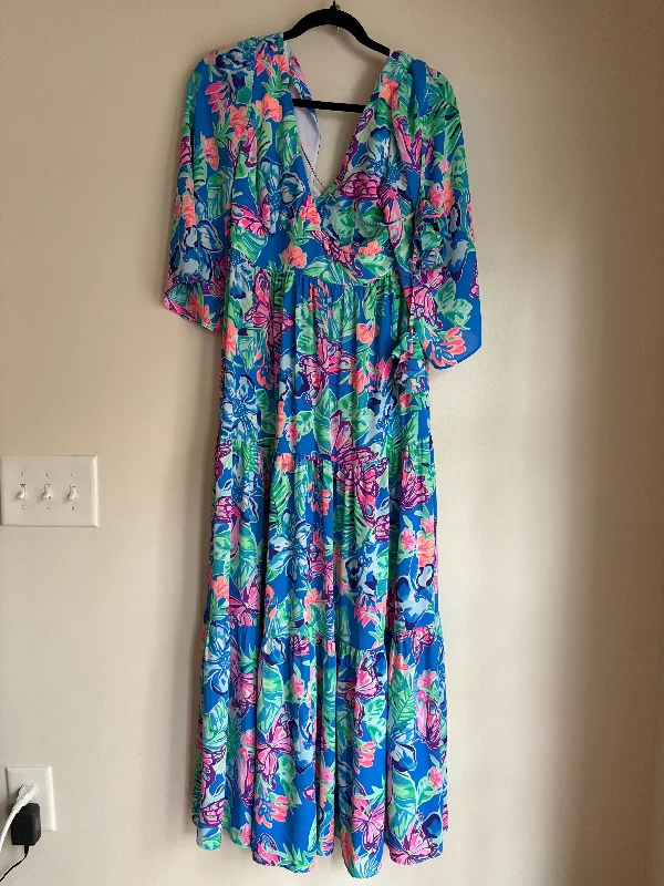 Women's Maxi DressesDress Party Long By Lilly Pulitzer In Multi-colored, Size: 4