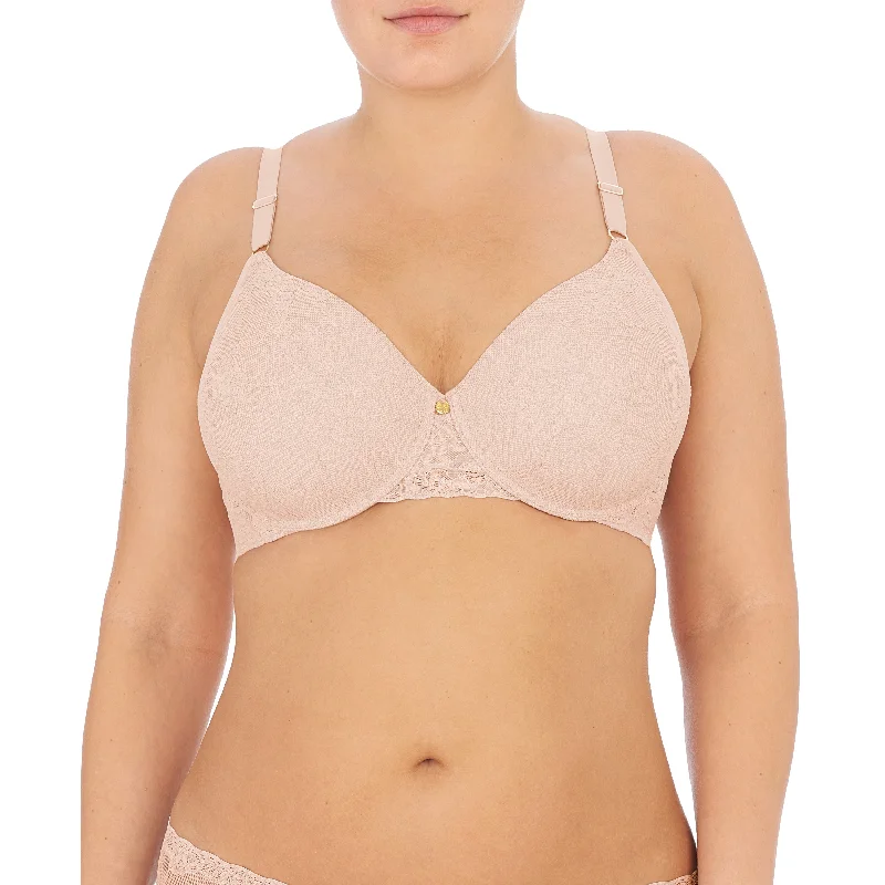 padded plunge sports braBliss Allure Lacey T-Shirt Bra