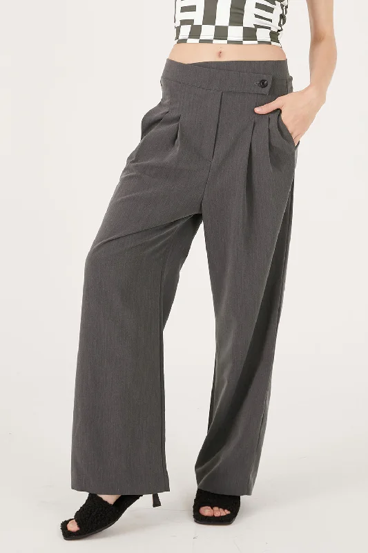 Women's Jodhpurs with Mid-LengthNova Wrap Front Wide Leg Pants