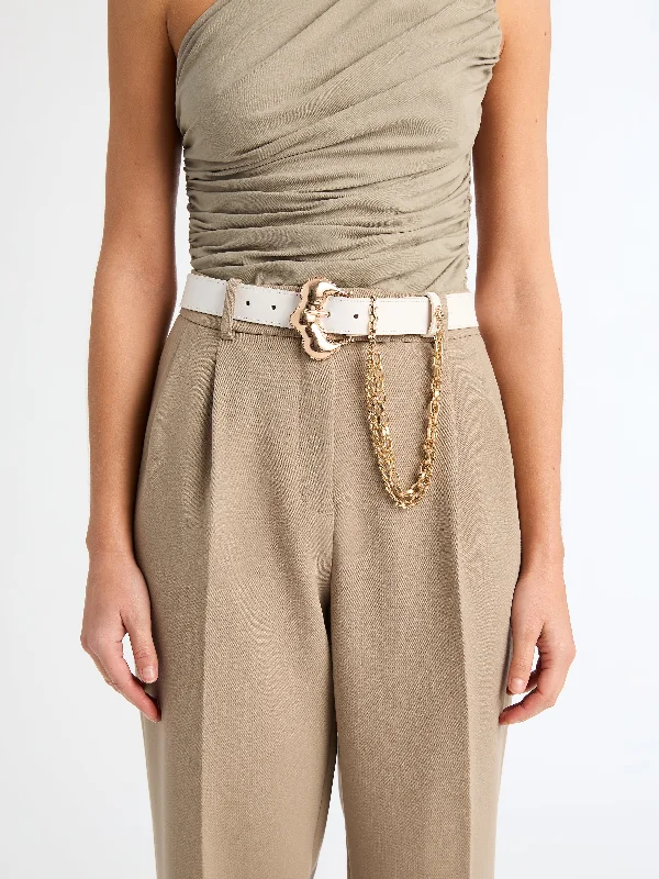 Women's Jumpsuits with Peter Pan CollarJOHANNA BELT