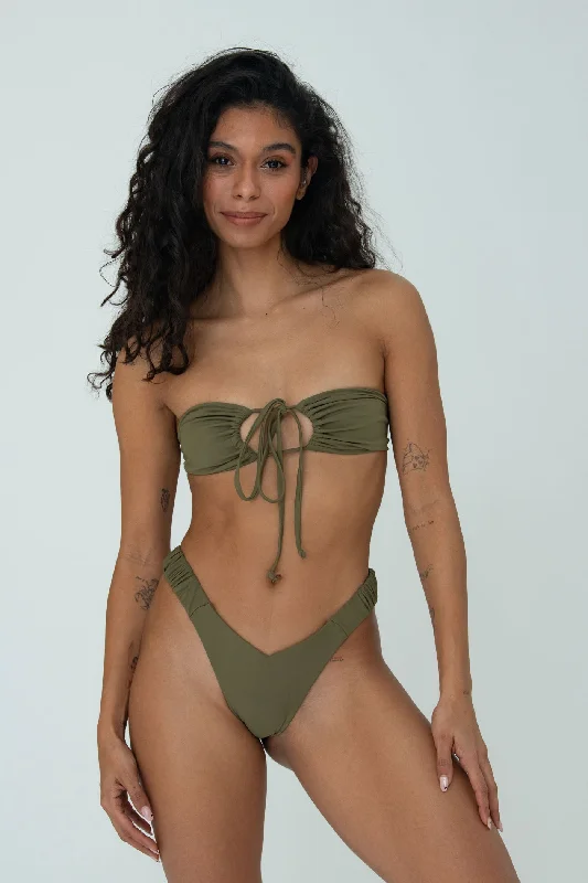 IVY TOP (OLIVE)