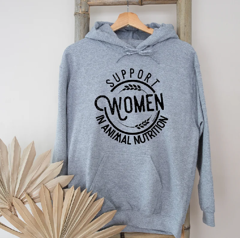 Women's Hooded Sweatshirts with Solid Color LiningSupport Women in Animal Nutrition Hoodie (S-3XL) Unisex - Multiple Colors!