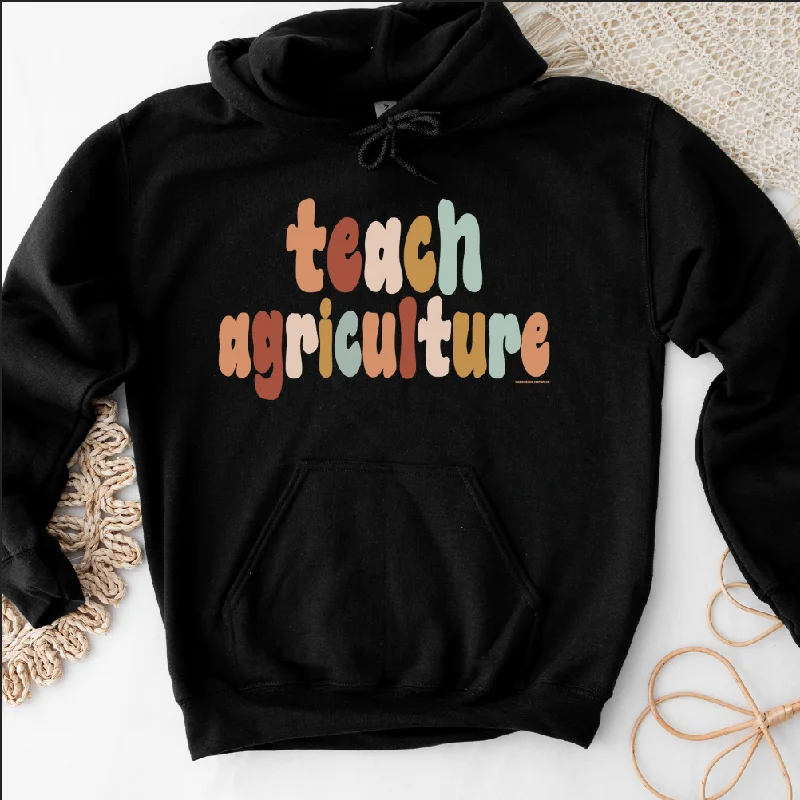 Women's Hooded Sweatshirts with Magnetic ClosureBoho Teach Agriculture Hoodie (S-3XL) Unisex - Multiple Colors!