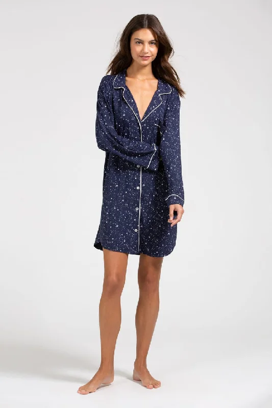 women's pajamas for those who want to feel pampered and lovedEberjey Gisele Starlight Sleepshirt