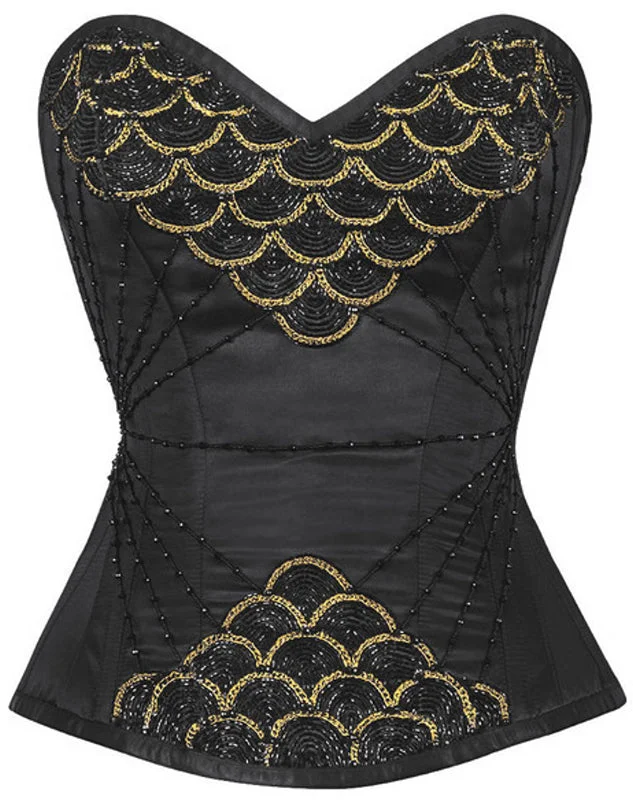 plus-size waist cincher with power mesh for supportJerimiah Couture Corset