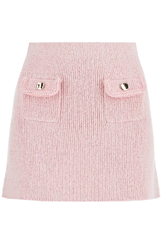 Women's Soft SkirtsSelf Portrait Women's Knitted Mini Skirt