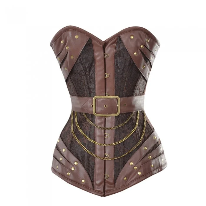 lightweight shapewear for summer dressesJocasta Steampunk Overbust Corset