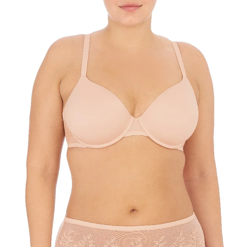 plus-size underwire bra with padded cupsFrame Plunge T-Shirt  Bra