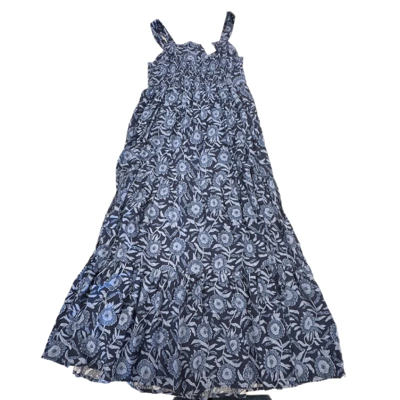 Women's Peter Pan Collar DressesDress Casual Maxi By Old Navy In Blue, Size: Xs