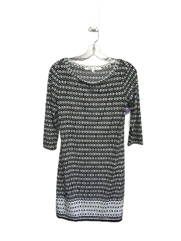 Women's Mandarin Collar DressesBlack & White Dress Work By Max Studio, Size: Xs