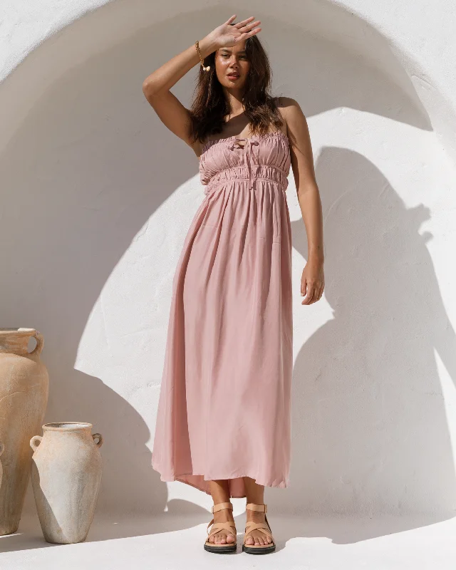 Women's Off-the-Shoulder DressesEnya Dress | Dusty Pink